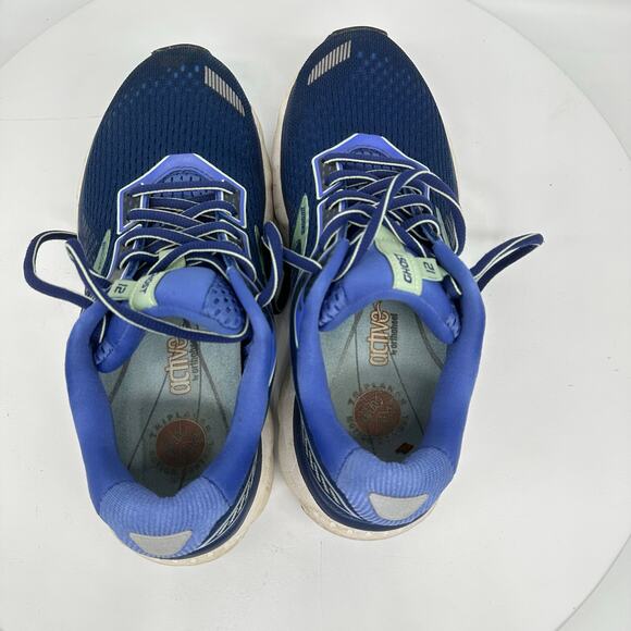 Brooks Ghost Peacoat Blue Running Sneakers Womens Size 6.5 Athletic Training Gym - Picture 14 of 15